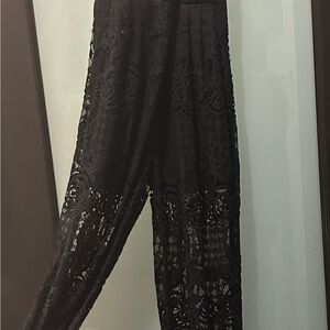 Kendall and Kylie lace halter jumpsuit